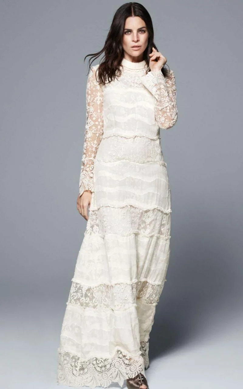 Brautmode Kleid für Standesamt Vintage Style