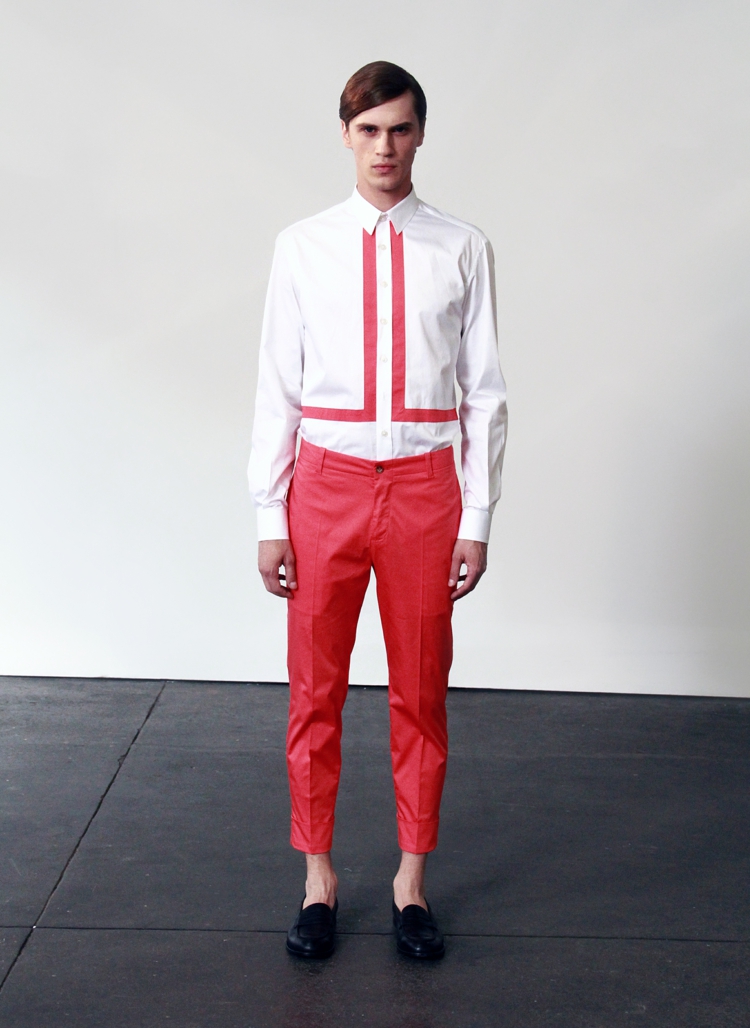 Herrenhosen 2016 Trends Farben moderne Hosen Männer rote Hose