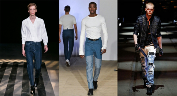 Herrenhosen Trends moderne Hosen aktuelle Männermode Jeanshose