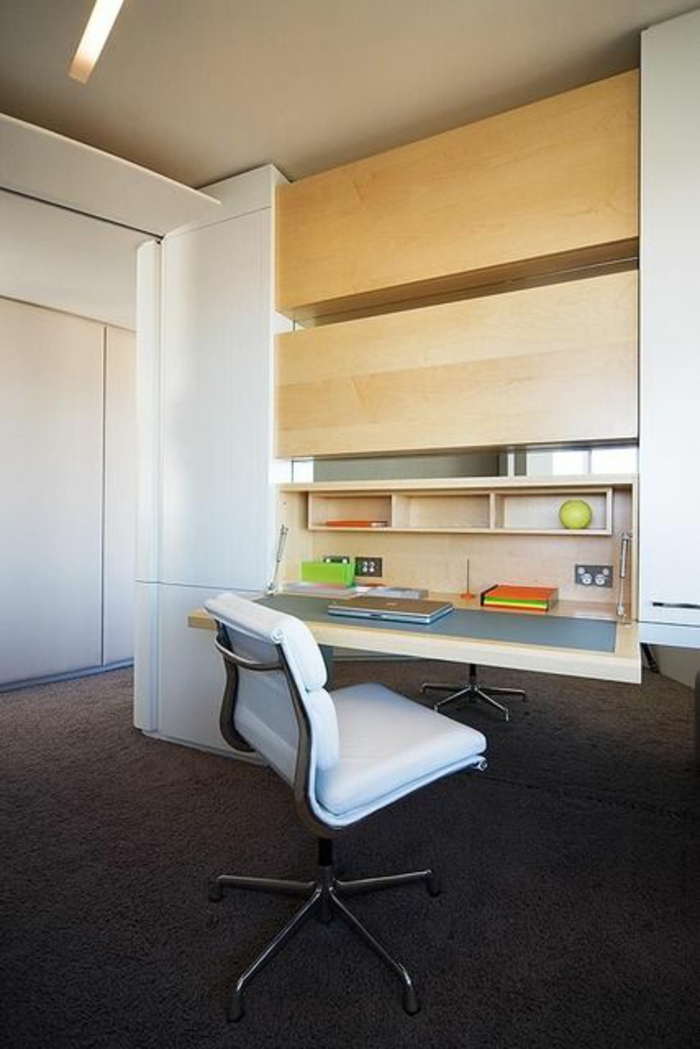 Klappschreibtisch kleines Home Office Büromöbel Platz sparen