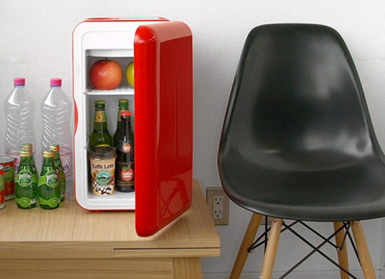 Mini Kühlschrank Retro Kühlschränke Rot