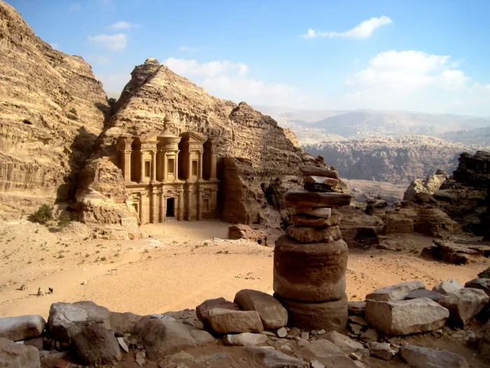 Petra Jordanien Hauptstadt Jordanien römische ruinen petra