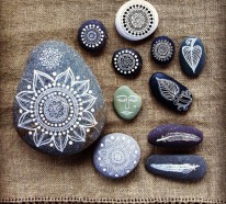 Steine bemalen: 40 Ideen für originelles Basteln mit Steinen