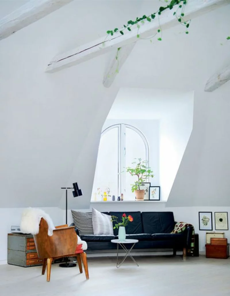 Wohnung skandinavisch einrichten Designer Möbel Beistelltisch