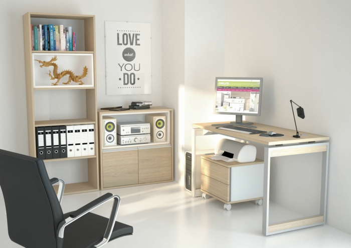 24 Büroeinrichtung Ideen für Ihr Home Office