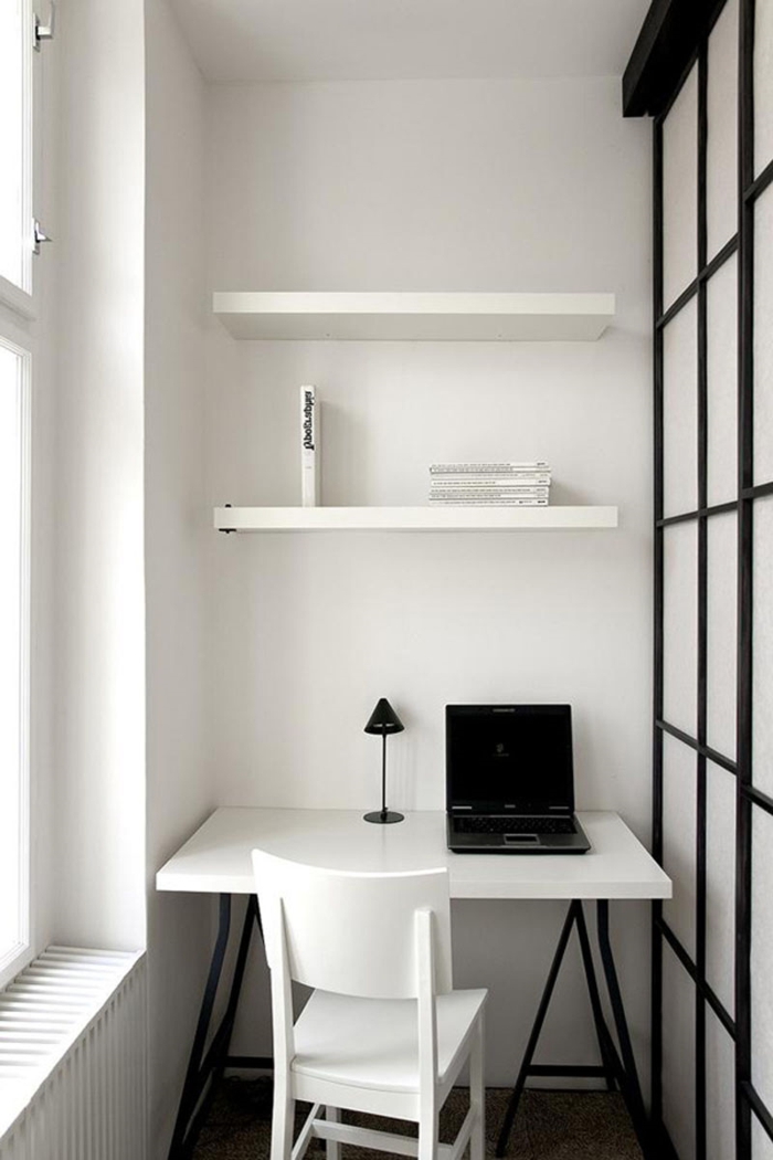 büroeinrichtungen weiße einrichtung kleines home office