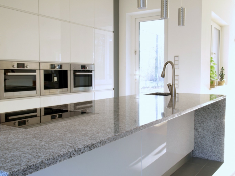 moderne Arbeitsplatte Granit Vorteile Küchengestaltung Ideen