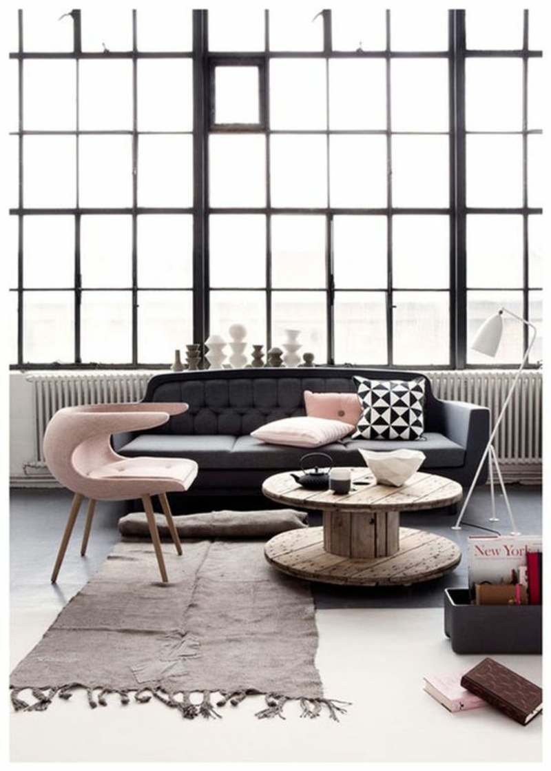 skandinavisches Design Wohnzimmermöbel DIY Couchtisch