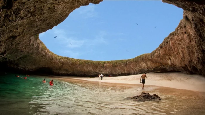 weltreise reiseziel mexiko hidden beach