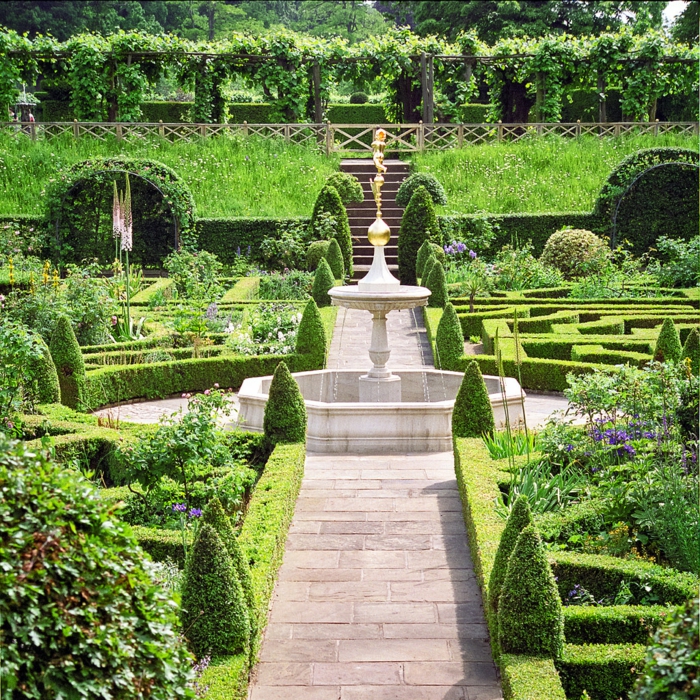 Englischer Gartenein Spaziergang durch die Jahrhunderte