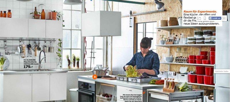 neuer Ikea Katalog online Ikea Küchenmöbel und Zubehör
