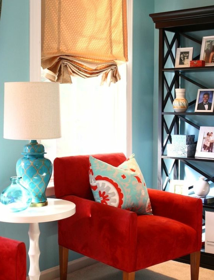 Roter Sessel - 30 faszinierende Designs, welche jedes Zimmer auffallen