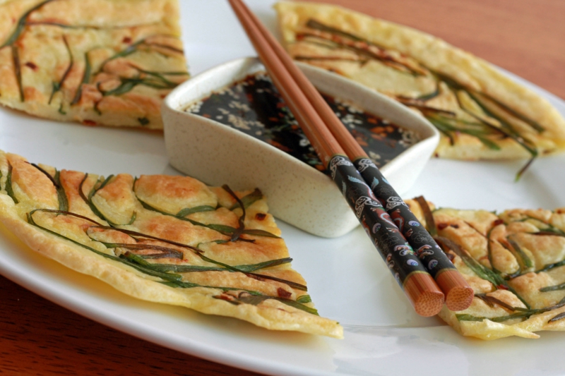 China Scallion Pancakes Pfannkuchenteig Rezepte Pfannkuchen weltweit