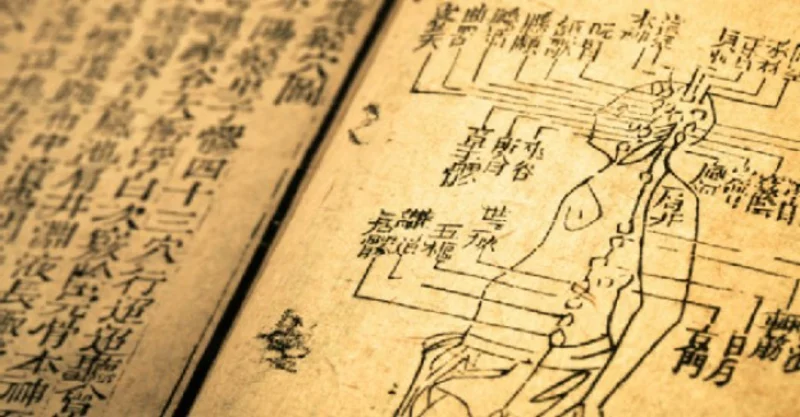 Chinesische Akupunktur alte traditionelle chinesische Medizin