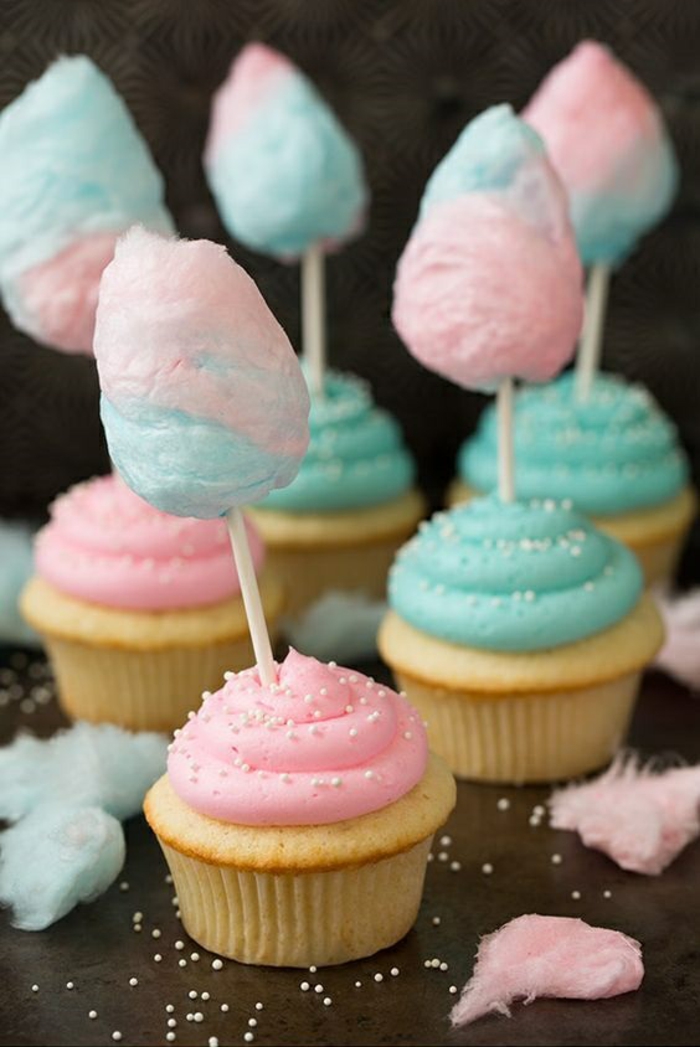 Cupcakes Topping Rezept Törtchen backen Rezeptideen zarte Farben