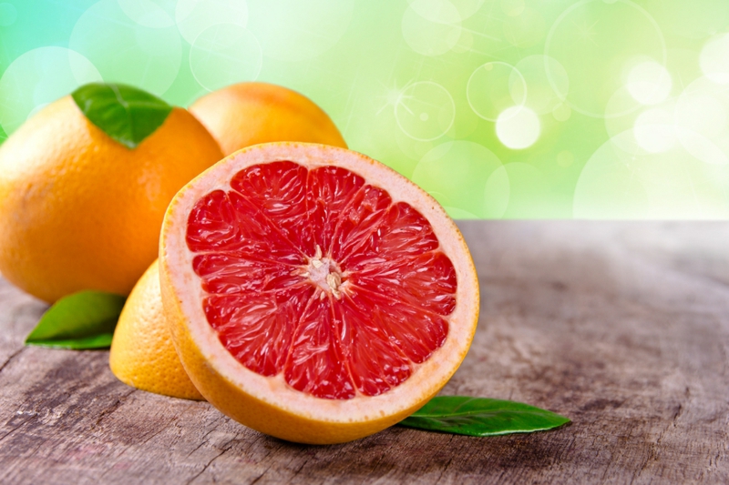 Lebensmittel die fett verbrennen Grapefruit gesunde Ernährung