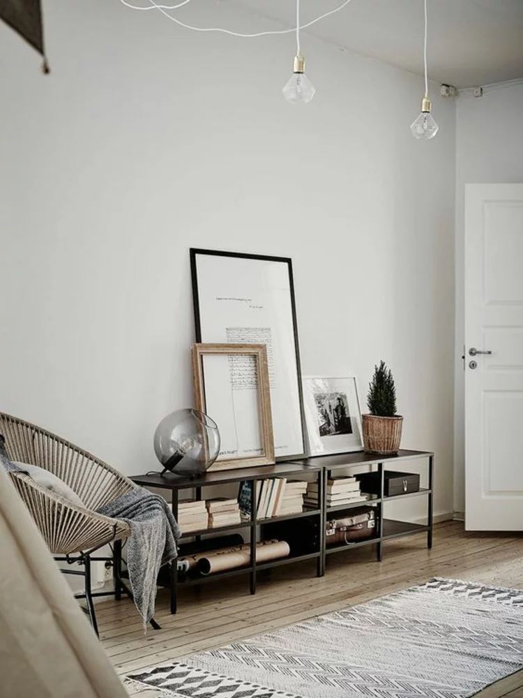 Wohnung einrichten minimalistische Einrichtungsideen