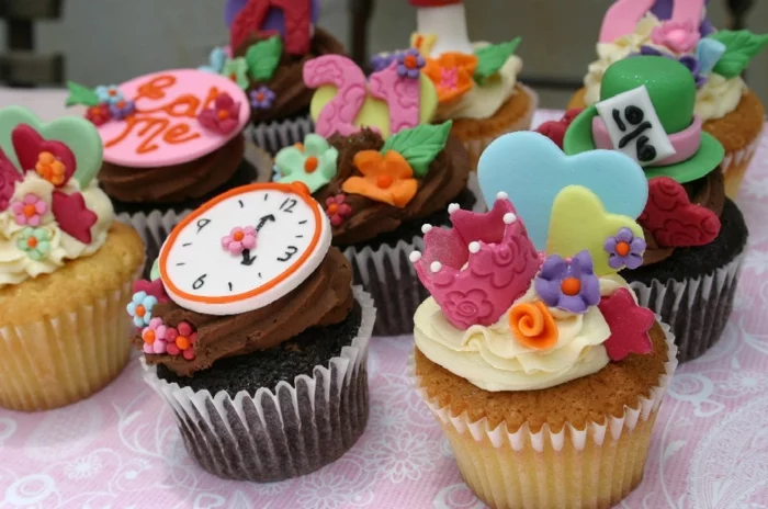 cupcake deco muffins ideen geburtstag party ideen
