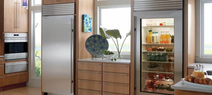 design kühlschrank modern küchenideen dekoration