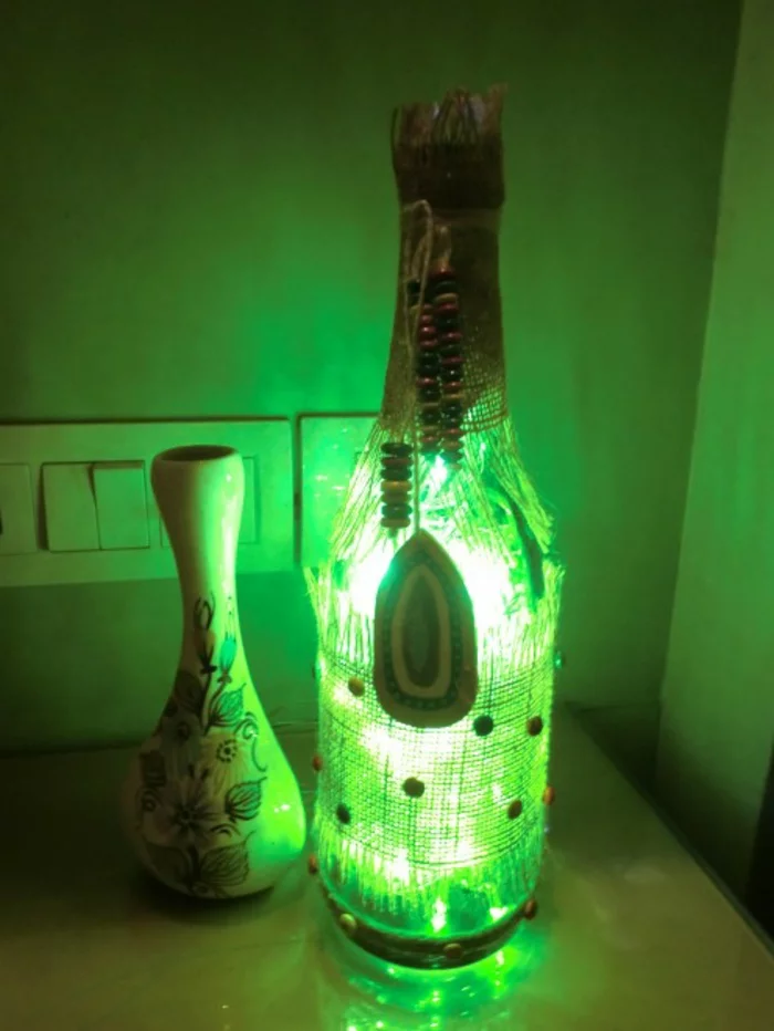diy lampen und leuchten led lampen orientalische lampen lampe mit bewegungsmelder designer lampen lichterlette-grün