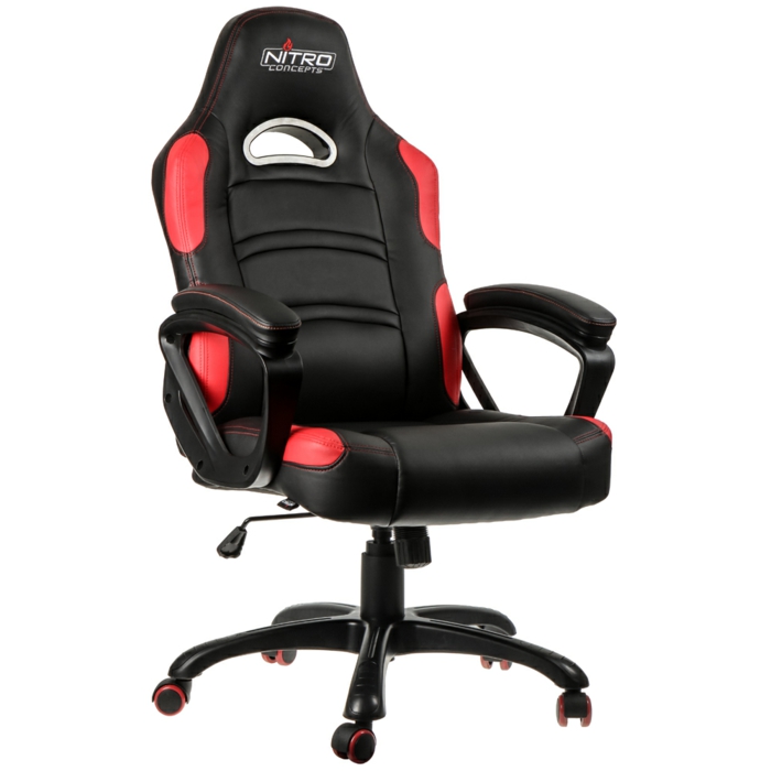 gaming sessel professional chair nitro concepts schwarz rot
