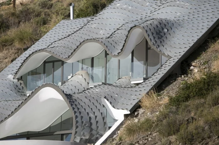 haus am meer kaufen dachbedeckung zinn dachziegel moderne architektur