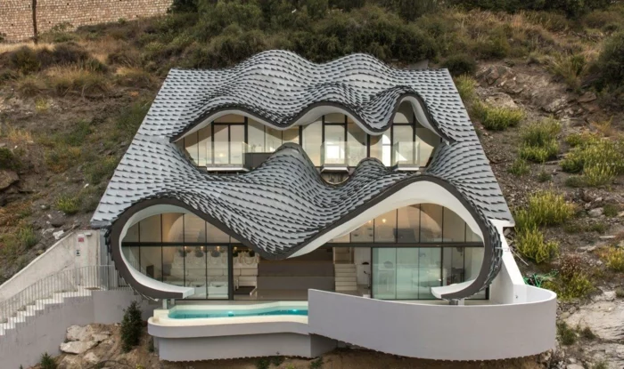 haus am meer kaufen drache design moderne architektur la casa del acantilado
