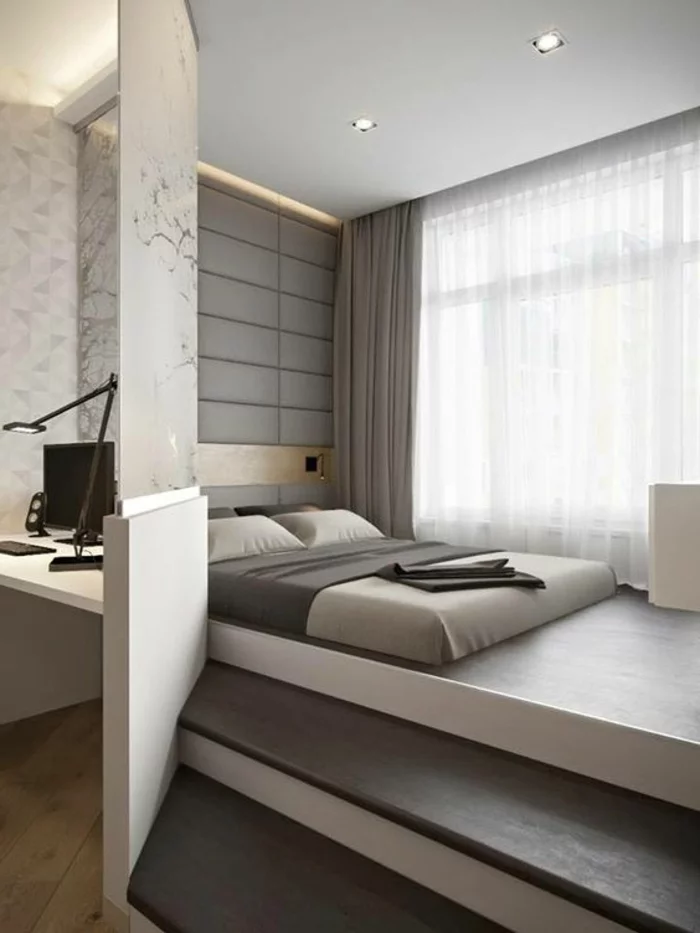 schlafzimmer einrichten beispiele minimalistisch funktional kleine räume einrichten