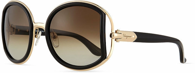 sonnenbrillen-braune-brillenfassung-brillengestell-oval-schwarz-gold-sternzeichen-schütze