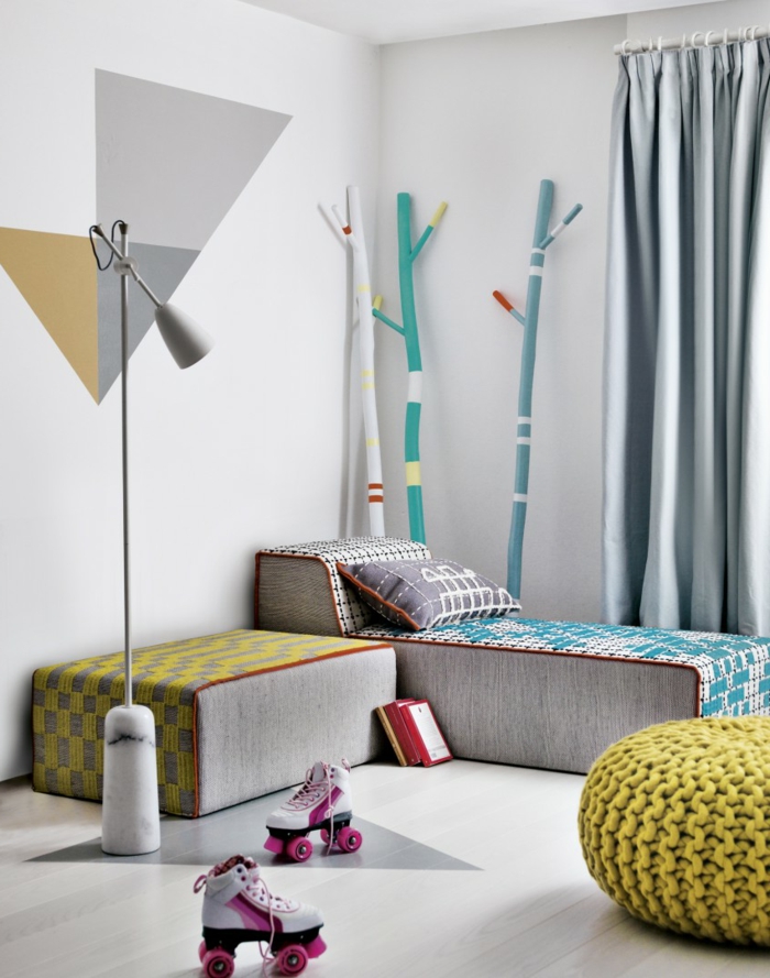 Stoffmuster - 44 Beispiele, wie Muster das Innendesign vor Langeweile hüten