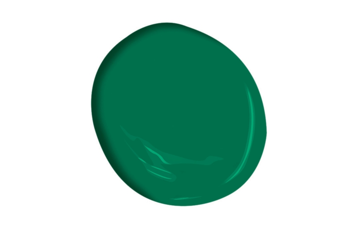 wandfarben wandfarbe palette beispiele vollton grün dunkel 3