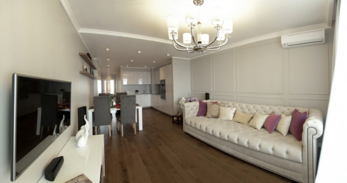 wohnzimmer einrichten beispiele luxuriöser wohnbereich chesterfield sofa