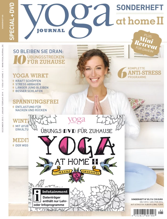 yoga journal zeitrschrift magazin sonderheft yoga at home