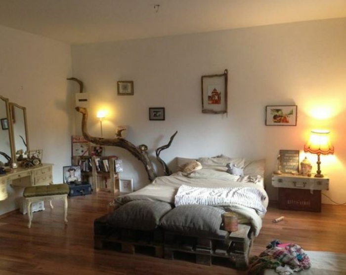 Noch 64 Schlafzimmer Ideen für Möbel aus Paletten