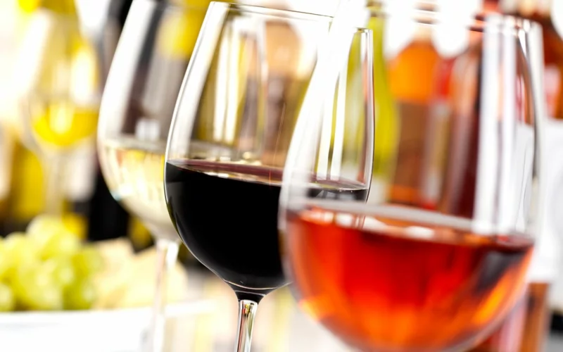 Eine Weinprobe findet meist in drei Schritten statt