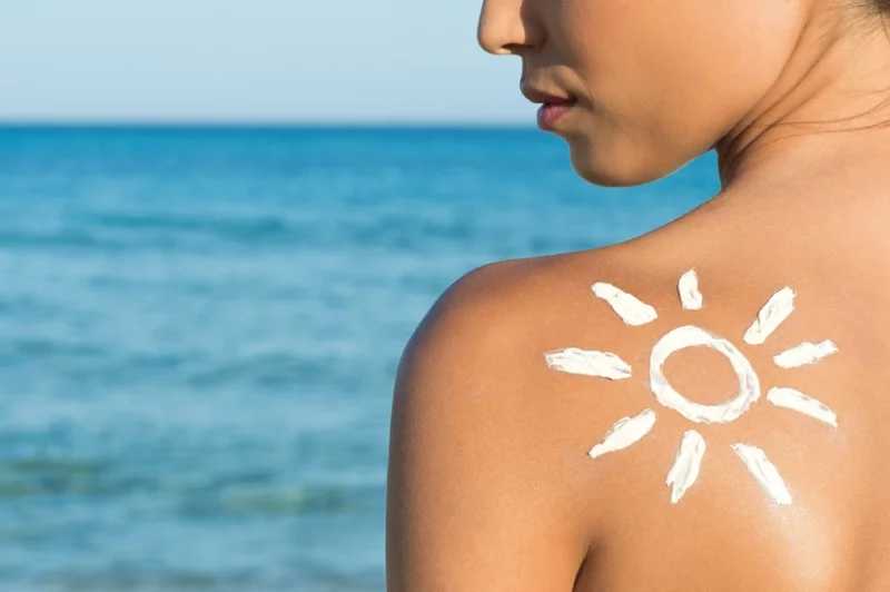 Gesichtspflege Sommer Hautpflege UV Milchcreme