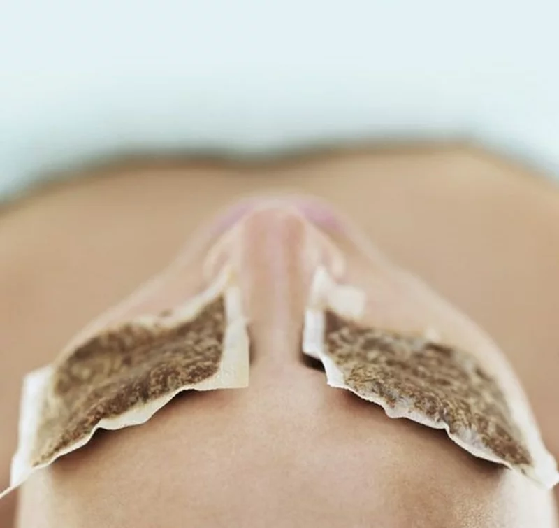 Gesichtspflege natürliche Gesichtsmasken Teebeutel schöne Haut Tipps