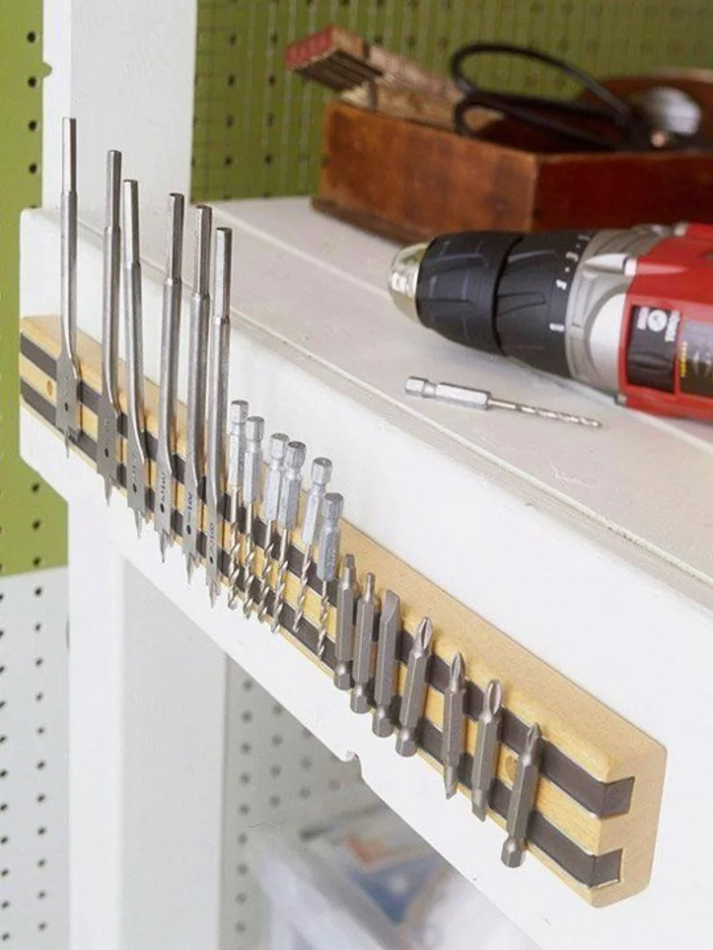 Magnetleiste für Messer oder Werkzeuge bauen Anleitung