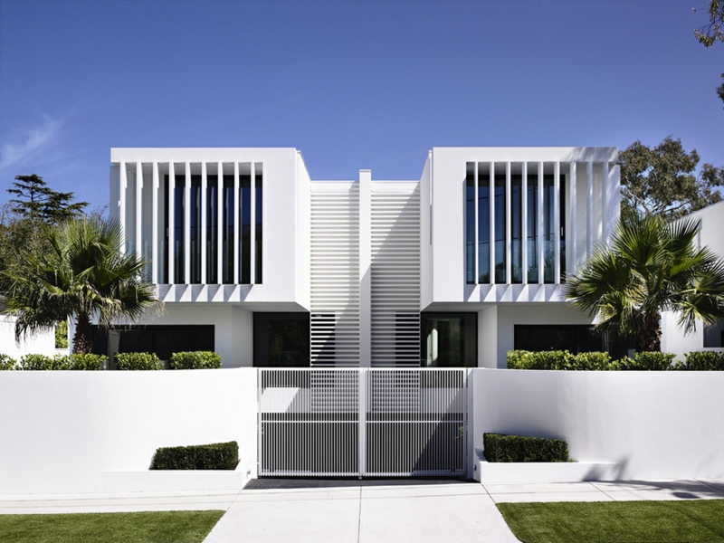 Moderne Häuser bauen Architektenhäuser Sommerhaus innovative Hausfassade