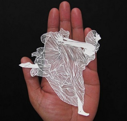 Kunst aus Papier: Außergewöhnliche Kunstwerke von Parth Kothekar