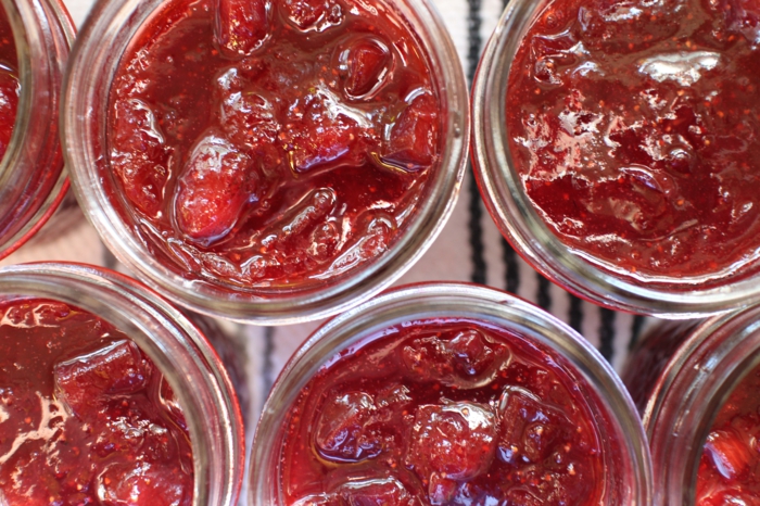 Rhabarber rezepte erdbeeren ingwer konfiture