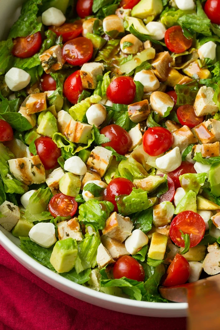Salat-Ideen gesunde Ernährung Salat Feta Käse