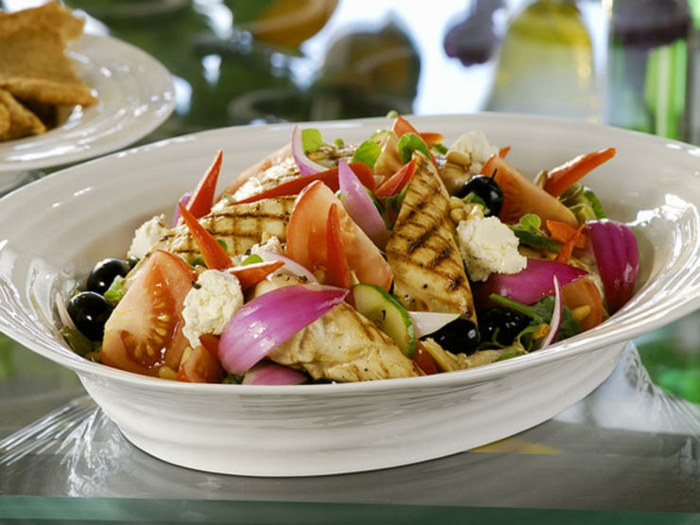 Salat Ideen gesunde Ernährung griechischer Salat
