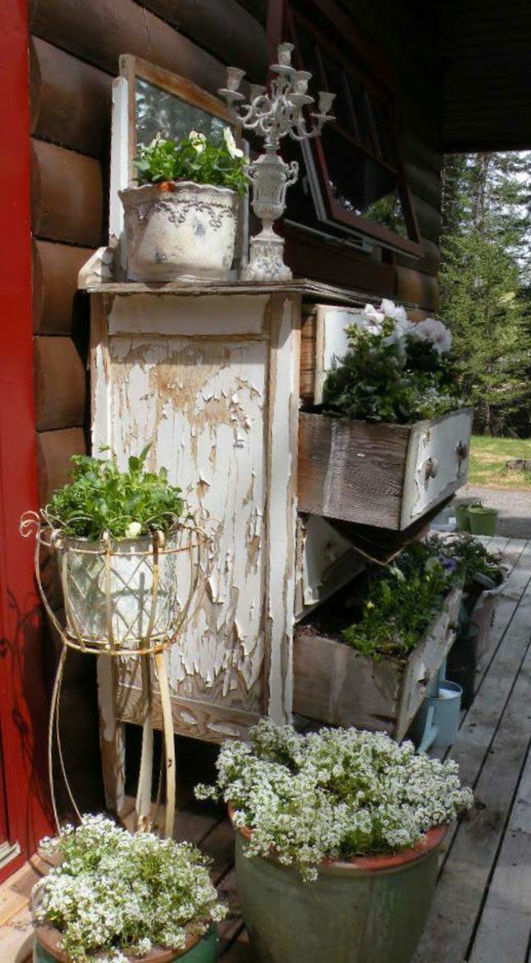 im Vintage Stil 26 schicke Gartendeko