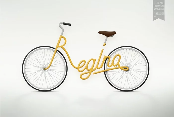 besondere geschnekidee freund fahrrad viktoria titel einzelt old gelb