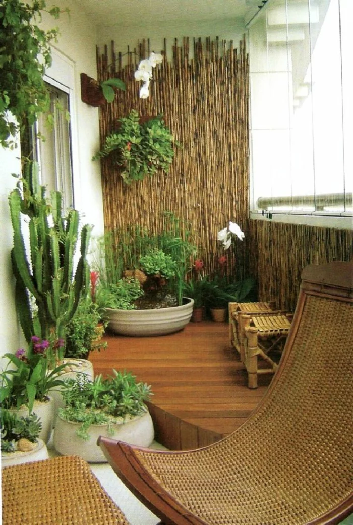 dekoideen bambusdeko wohnideen holzdeko raumtrenner asia