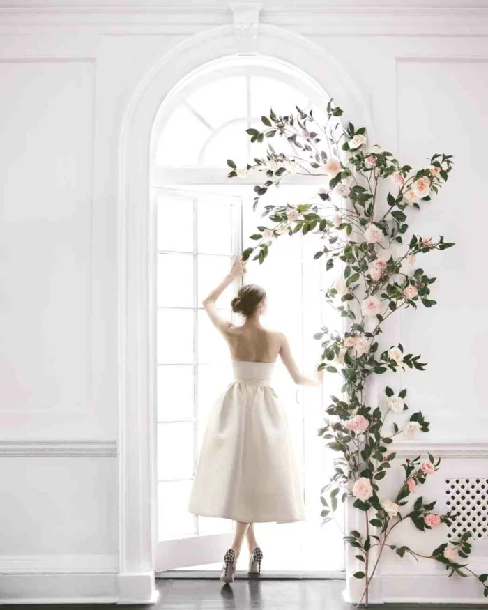 dekoideen blumendeko Blumendeko Hochzeit deko ideen selber machen raumgestaltung ideen ballet