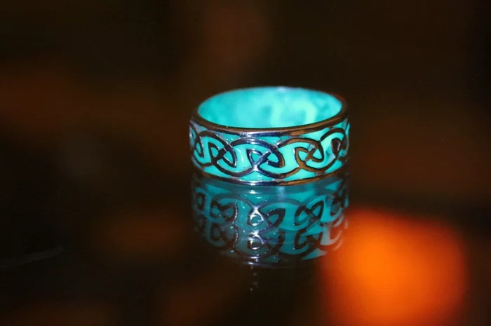 designer schmuck keltischer schmuck vintage schmuck leuchtend ring leuchte