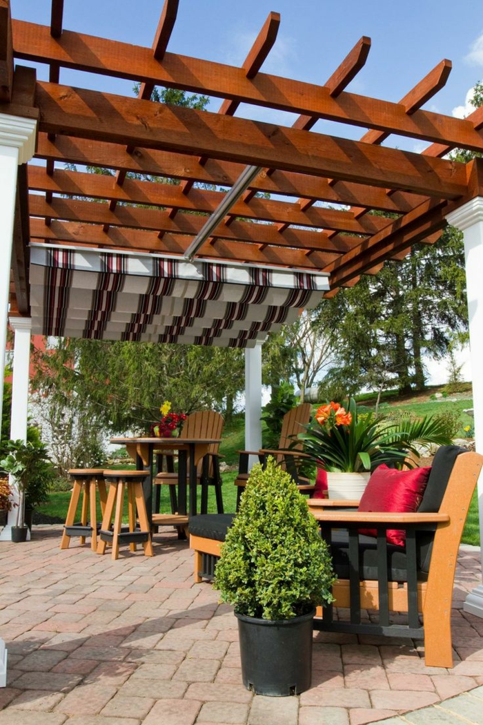 Garten Pergola gestalten 50 Ideen für Ihre sommerliche