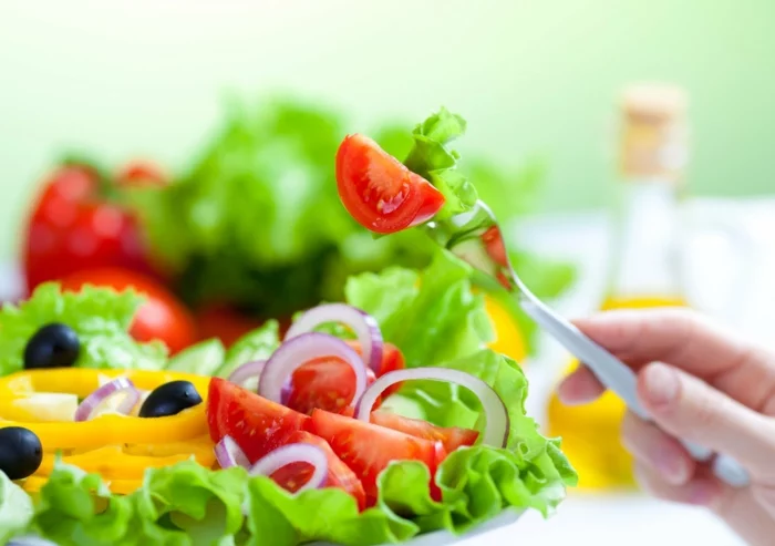 gesund abnehmen diabetis richtige ernährung gemüse salate